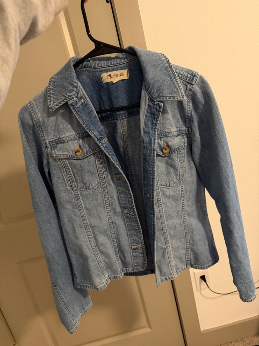 Madewell Light Blue Denim Trucker Jacket